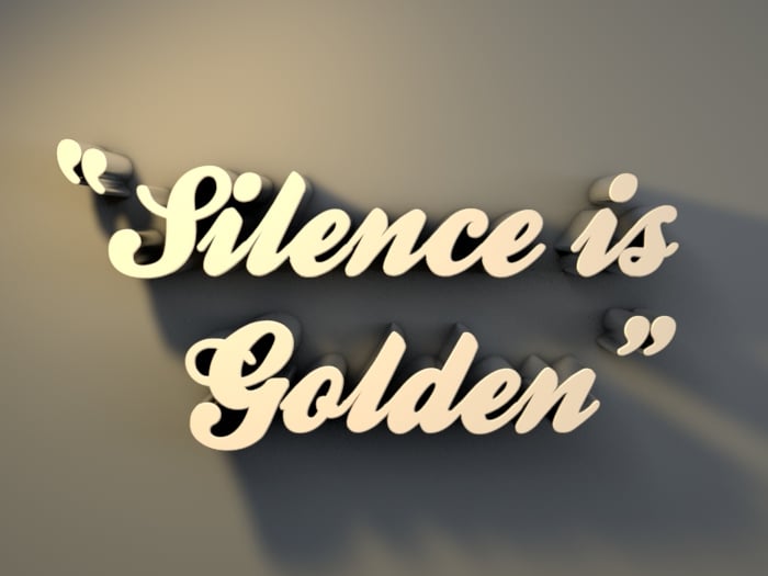 silence is golden essay