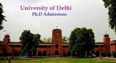 online phd delhi university