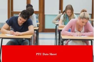 PTU Date Sheet