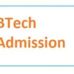 b.tech admission
