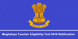 Meghalaya TET