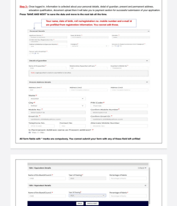 NEST 2025 Application Correction (Started), Edit Online Here